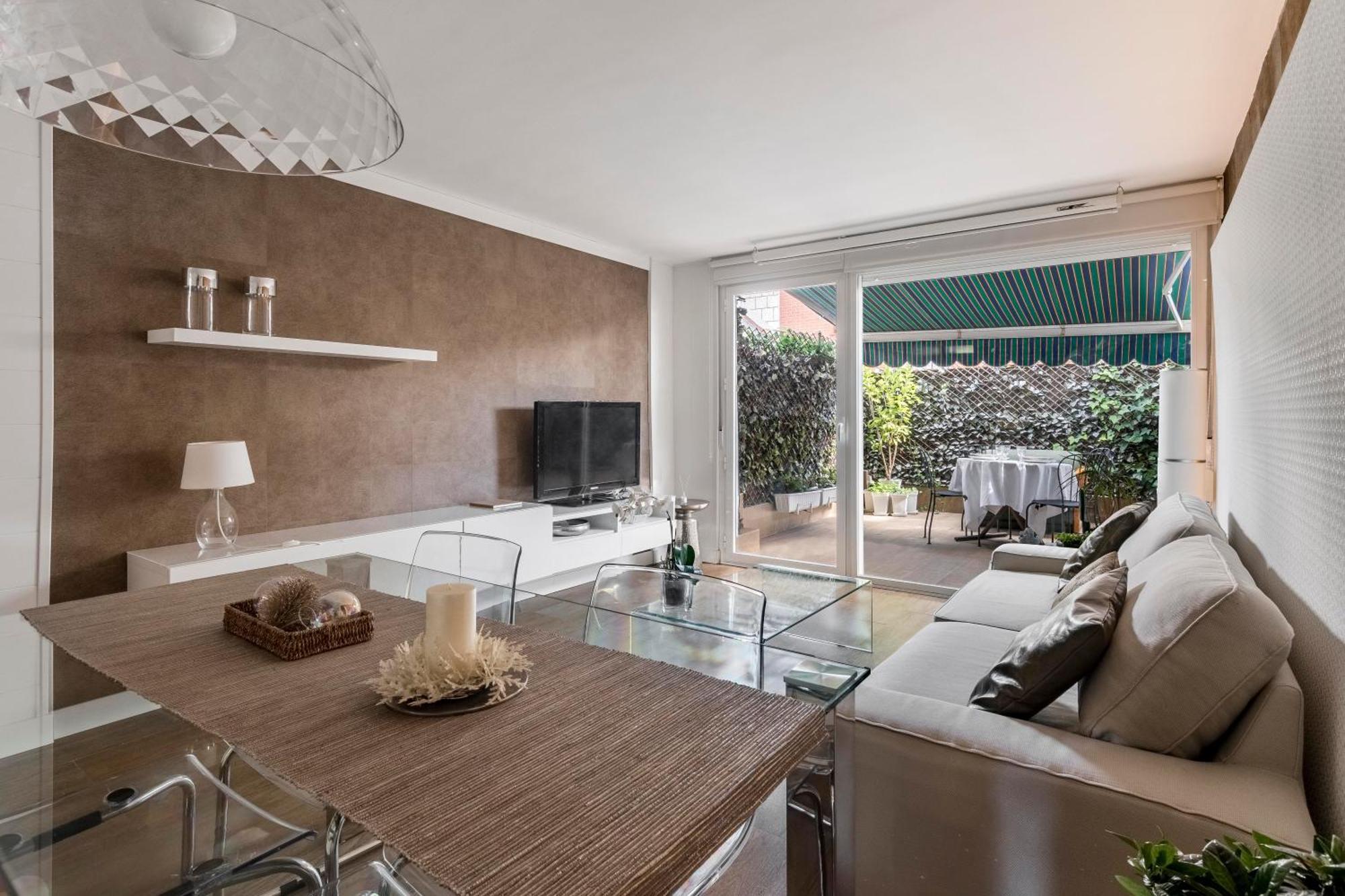 Casa de Férias Independiente De Diseno Con Patio Privado